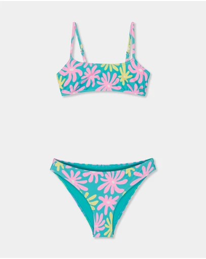Roxy - Girls 8 to 16 Flower Lover Two Piece
