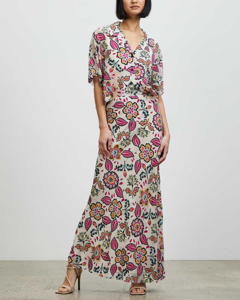 Wren Floral Maxi Skirt by rag u0026 bone Online | THE ICONIC | New Zealand