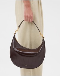 Oroton - Florence Medium Textured Hobo Bag