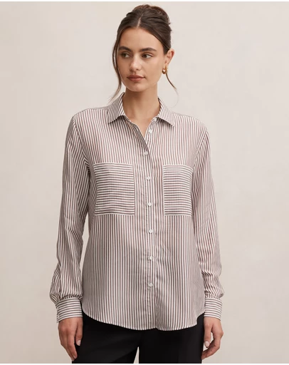 Forever New - Adara Stripe Shirt