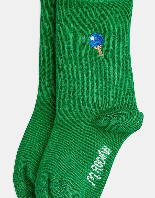 Mini Rodini - 1-Pack Racket Emb Socks - Babies-Teens