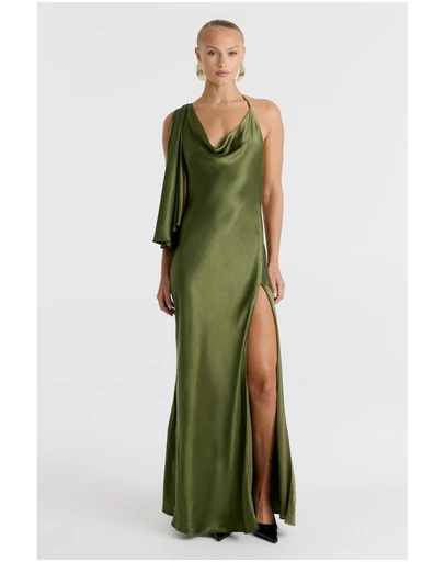 Bardot - Anastasia Satin Maxi Dress