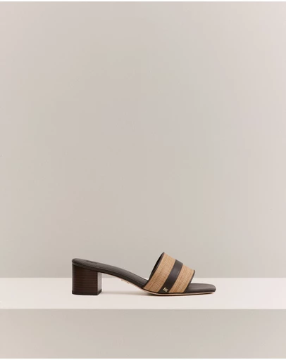 Trenery - Linde Mule in Chocolate