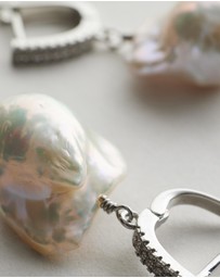 Carly Paiker - Marino Baroque Pearl Earrings
