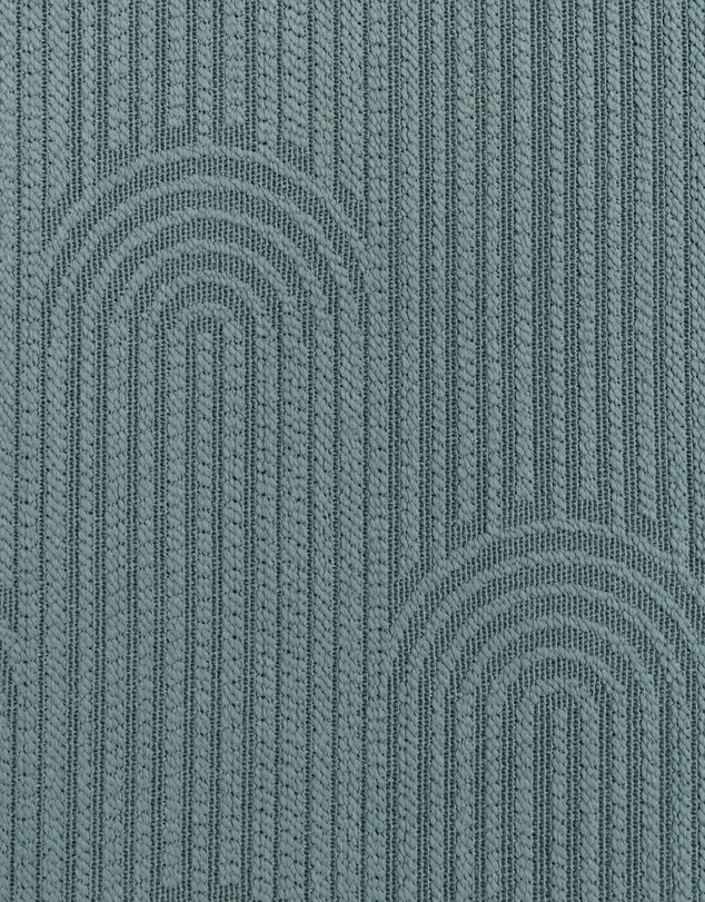Bambury - Eva Square Cushion Blue