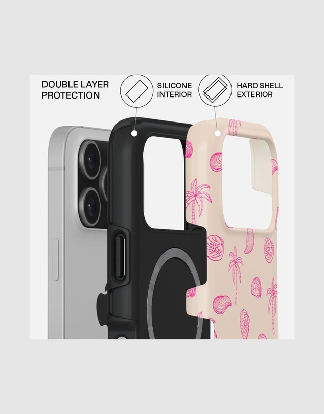 Burga - Burga iPhone 17 Pro Tough Magsafe Case Beach Please