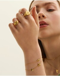 Ottoman Hands - Chantal Gold Stacking Ring