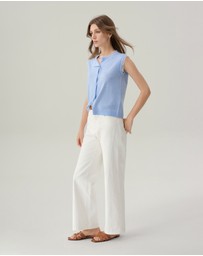 IDA+S - Etta Wool Silk Top