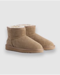 AusWooli Ugg Boots - Bondi Short Sheepskin Ankle Boot