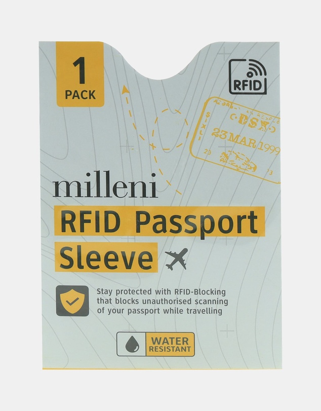 Milleni - Milleni Travel RFID Passport Sleeve (1PK)