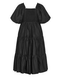 City Chic - Fantasy Puff Sleeve Midi Dress
