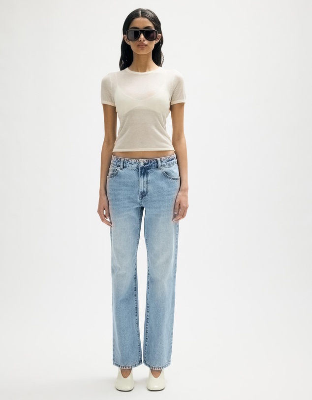 Minima Esenciales - Margot Mid Rise Slim Jeans