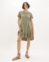 Amelius - Montana Ruffled Tee Dress