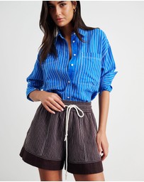 Jag - Gigi Stripe Pull On Short