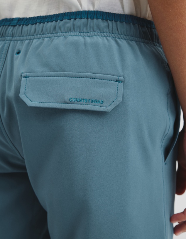 Country Road - Recycled Polyester Blend Contrast Swim Short