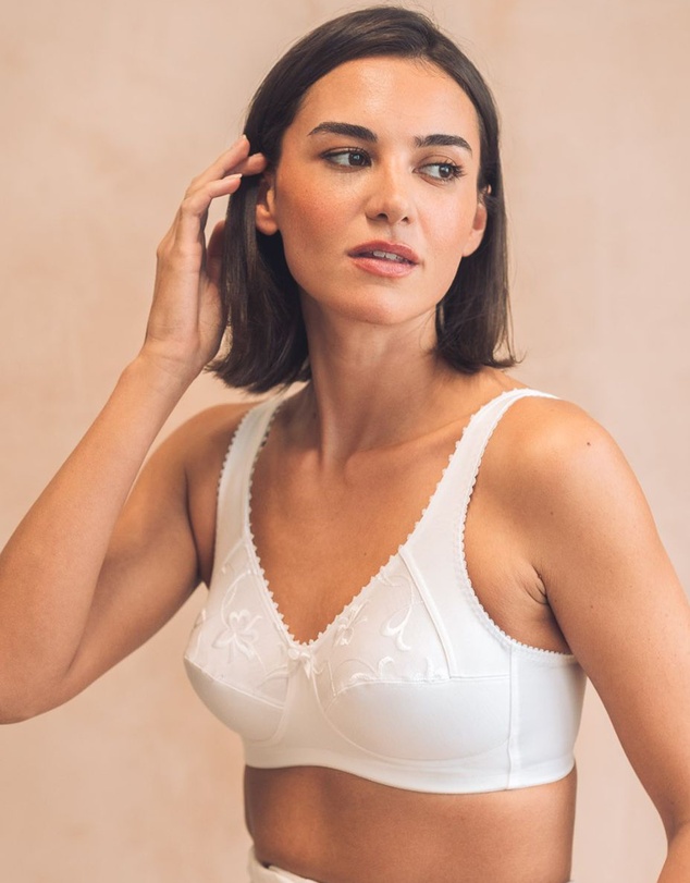 Royce Lingerie - Grace Wirefree Cotton Full Cup Support Bra