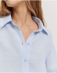 Country Road - Organically Grown Linen Short Sleeve Shirt