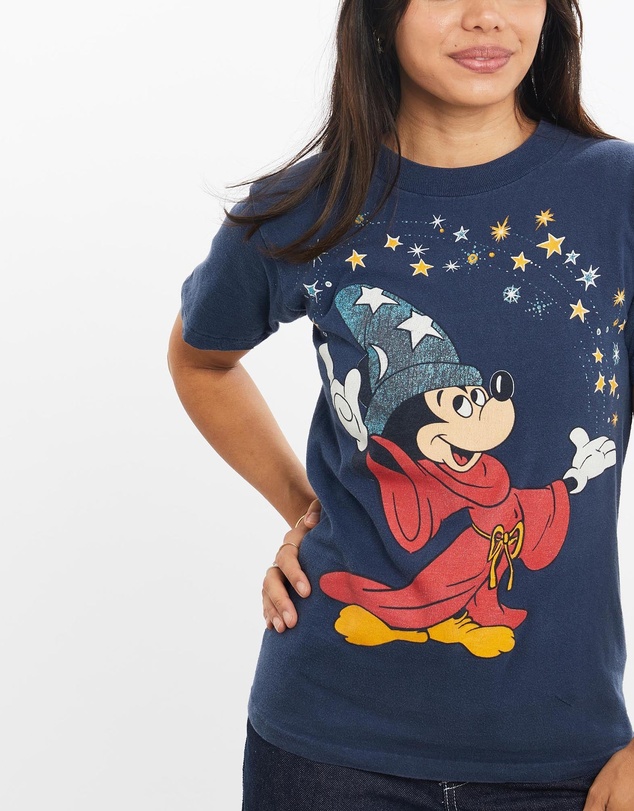 Vintage by The Real Deal - Pre Loved - Vintage 90s Disney Mickey Mouse Fantasia Tee
