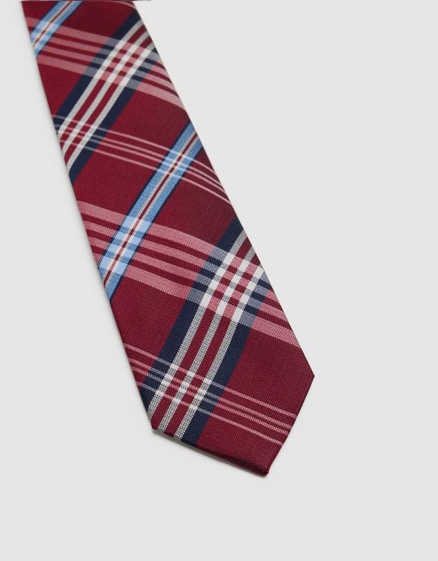 Oxford - Fenton Check Silk 7Cm Tie