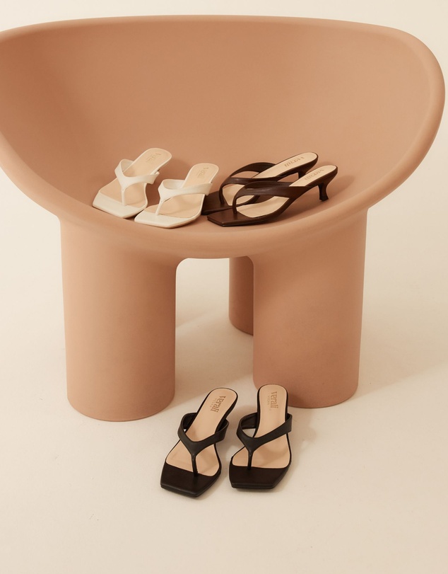 Verali - Martha Kitten Heel Thongs