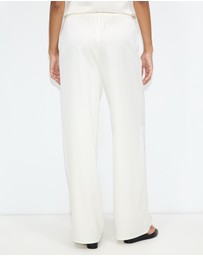 Dazie - Golden Hour Satin Drawstring Pants