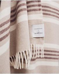 Country Road - Cr X Waverley Mills Moya Merino Wool Throw