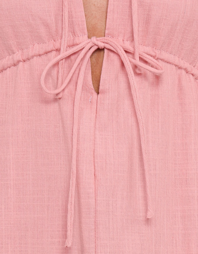 Petal & Pup - Riven Long Sleeve Maxi Dress - Pink