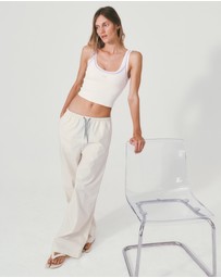 P.E Nation - Ace Cotton Poplin Pants