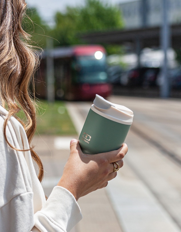 Monbento - Monbento Travel Mug S - Green Natural