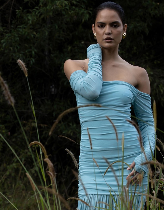 Pasduchas - Echo Hourglass Midi Dress