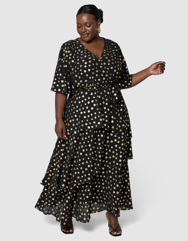Pink Dusk by Curve Project - Hypnotic Maxi Dress