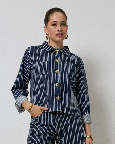 DRICOPER DENIM - Kioky Stripe Jacket