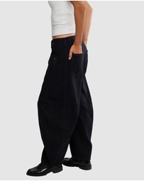 Free People - Good Luck Mid Rise Barrel Jeans