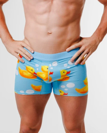 Budgy Smuggler - Men's Underwear Trunks in Rubber Ducks