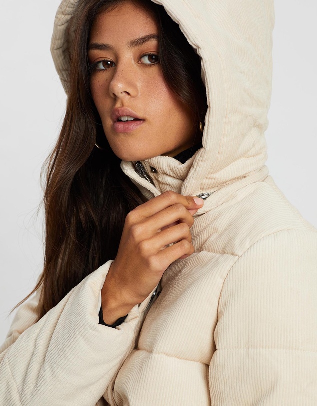 All About Eve - Cali Cord Puffer Jacket
