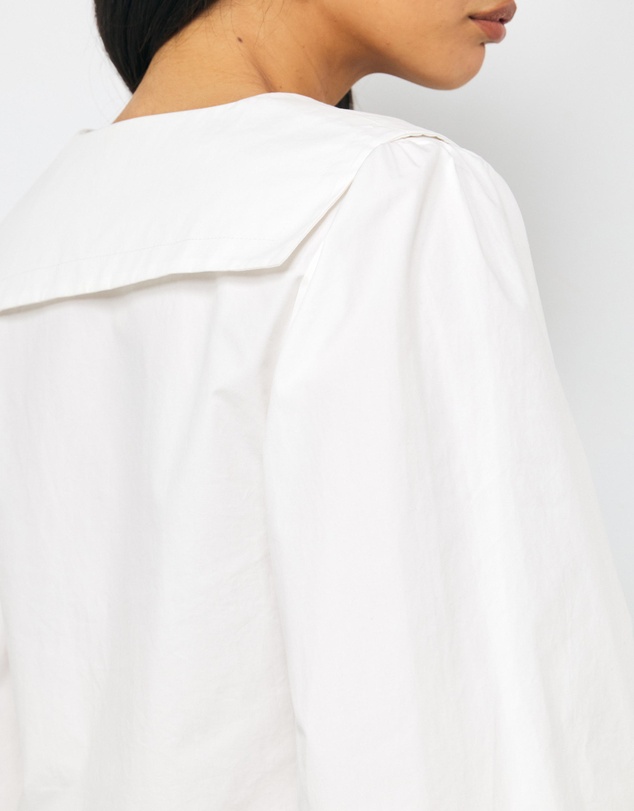 AERE - Rosie Cotton Collar Blouse