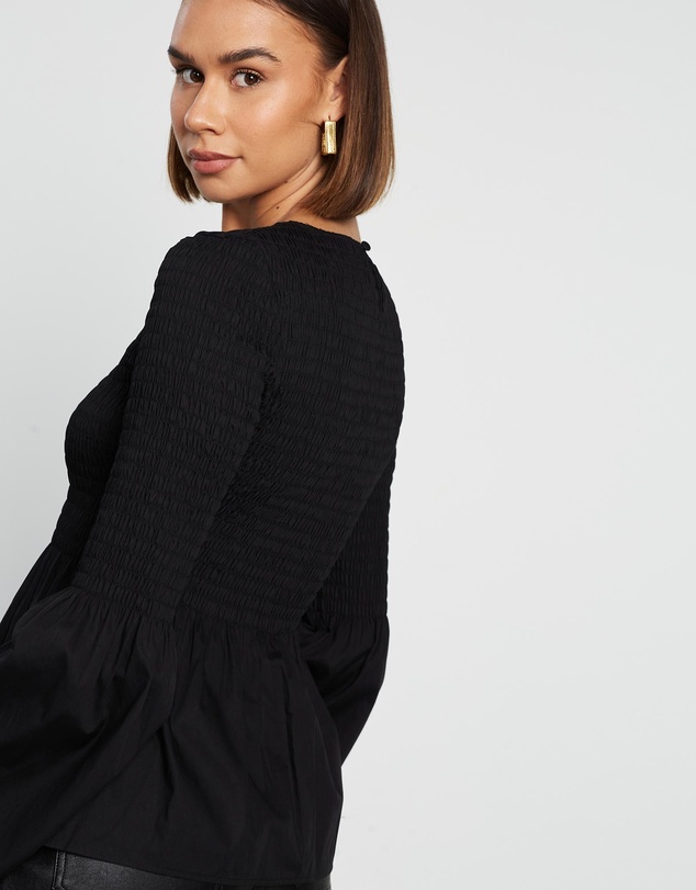 Third Form - Full Form Shirred Blouse