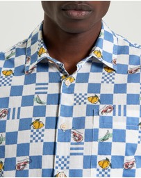 Ben Sherman - Chequerboard Print Shirt