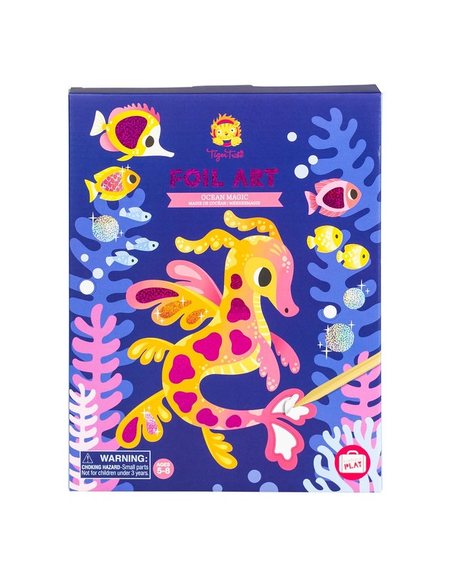 Tiger Tribe - Foil Art Ocean Magic