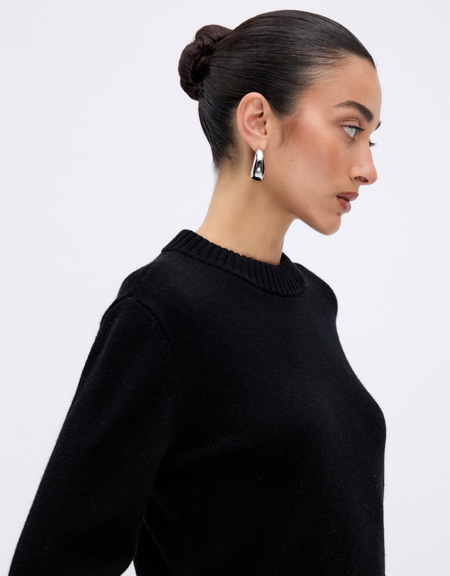 Minima Esenciales - Talen Merino Wool Cashmere Blend Jumper