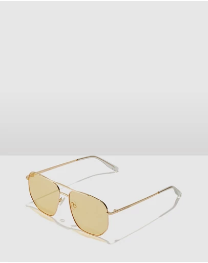 Hawkers Co - HAWKERS - Gold Yellow CAD Sunglasses for Men and Women UV400