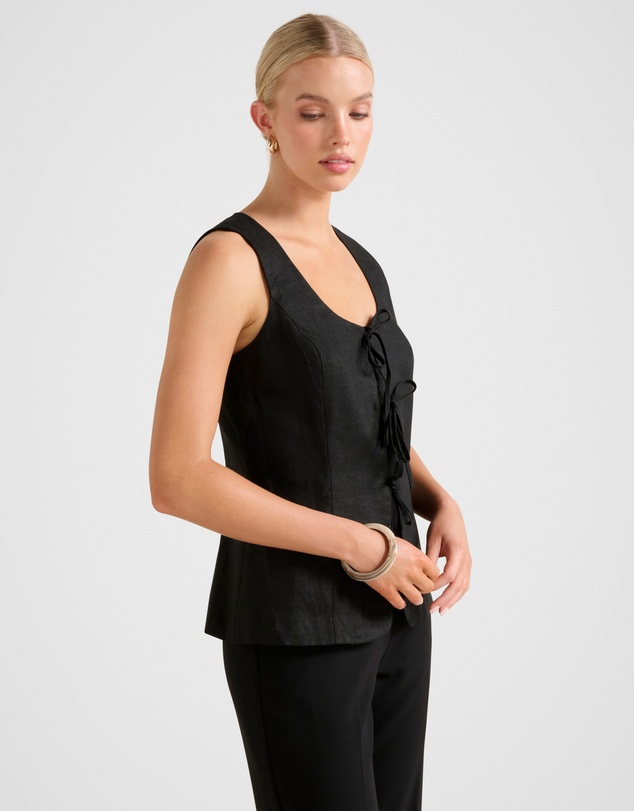 Forever New - Tia Tie Front Waistcoat