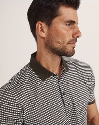 SABA - Bale Geo Print Cotton Polo