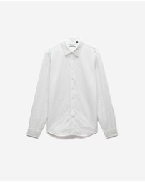 Calibre - Seersucker Textured Shirt White