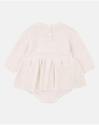 Fox & Finch - Wild Garden Knitted Overlay Bodysuit - Babies