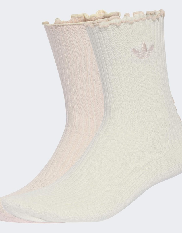 adidas Originals - RUFFLE CREW SOCKS 2 PAIRS Unisex