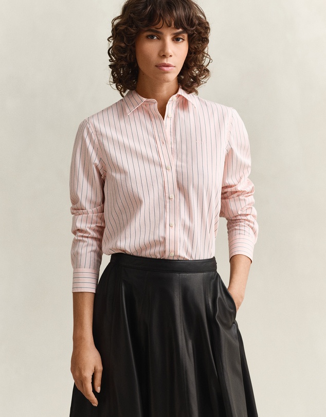 Gant - Classic Poplin Striped Shirt