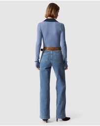 & Other Stories - High-Waist Bootcut Jeans
