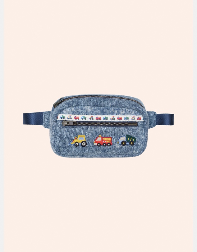 Huxbaby - Dreamy Denim Construction Bumbag - Kids
