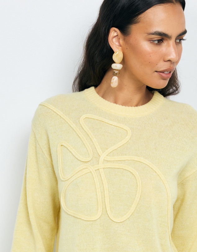AERE - Olia Merino Wool Knit Jumper